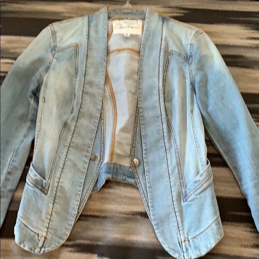 Denim jacket by Carol Anderson CABI